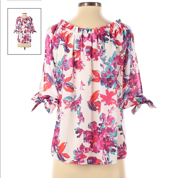 DEVLIN FLORAL TOP XS - Picture 2 of 5